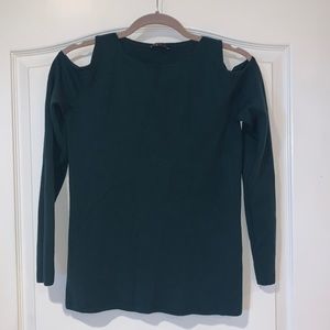 Lafayette 148 Green Sweater